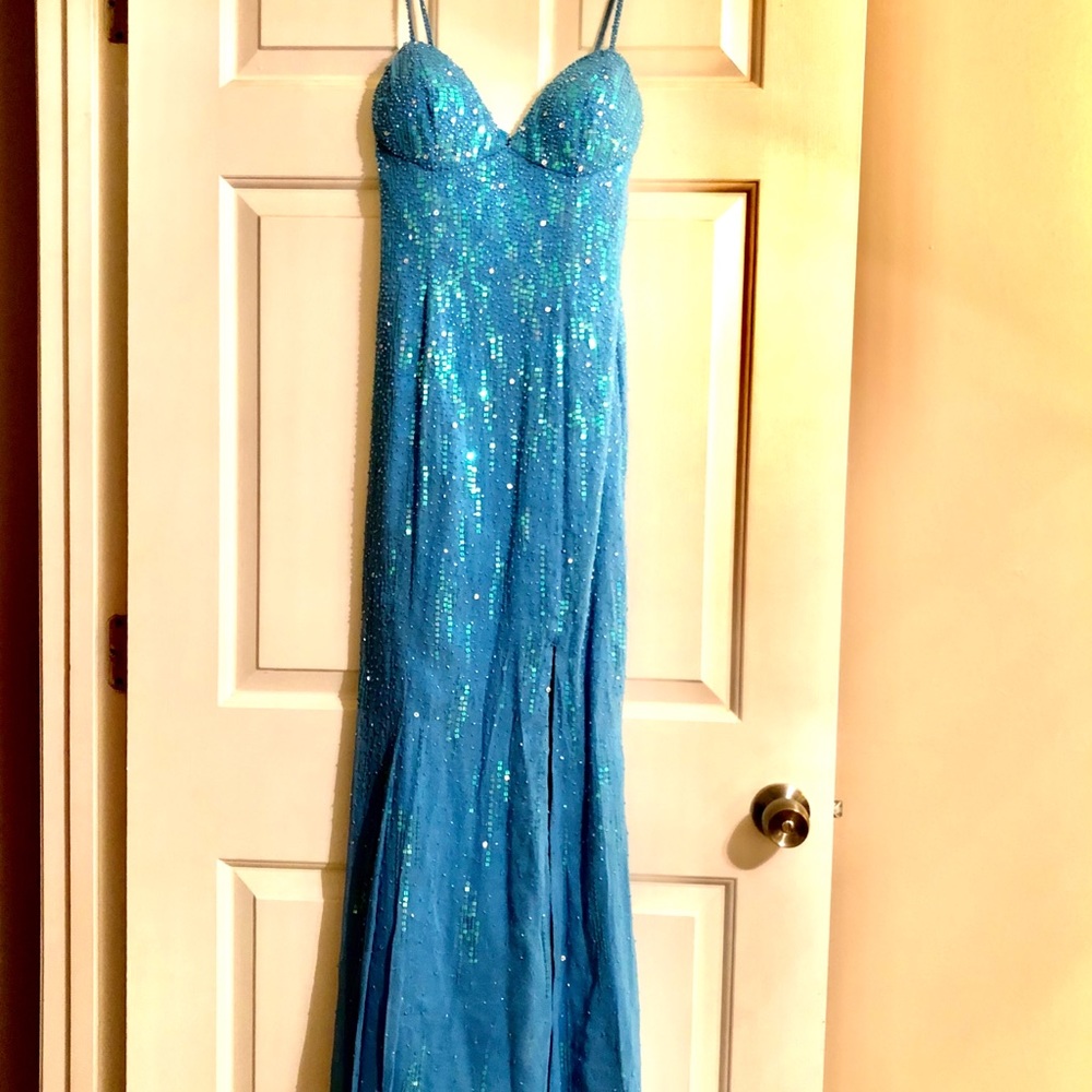 Alyce Designs Beaded Prom Dress - Picture 2 of 7